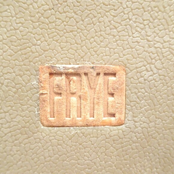 Frye Sandals Women Size 8 Ally 2 Shoes Brown Cream Leather Slingback - Picture 5 of 5